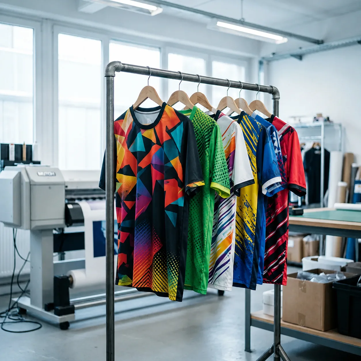 Sublimation printing at Victory Apparels